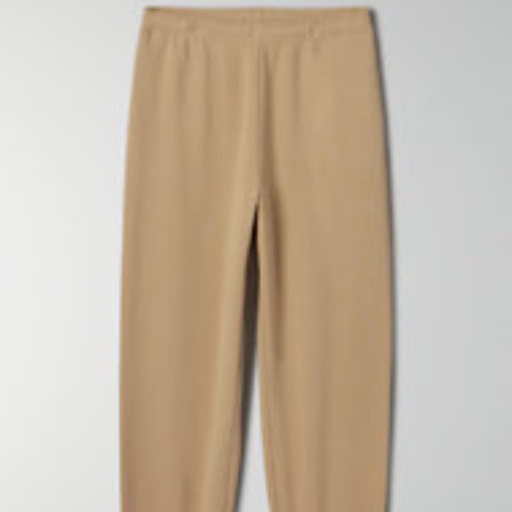Aritzia TNA - COZY FLEECE MEGA SWEATPANT in Sand Bluff